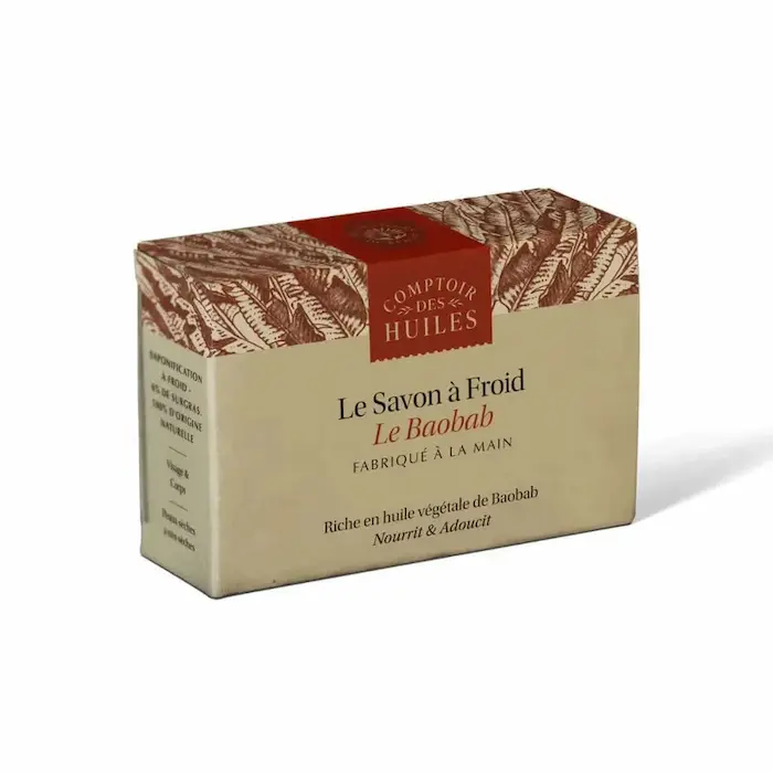 Savon Surgras Nourrissant - Le Baobab BIO - Comptoir des Huiles