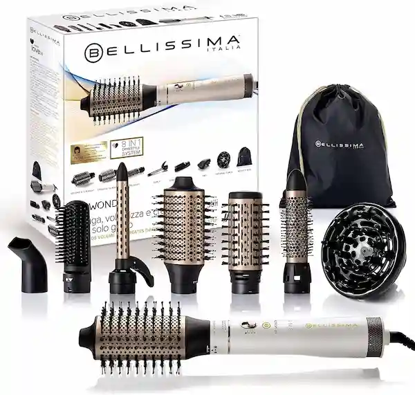Brosse Soufflante Air Wonder 8-en-1 - Bellissima