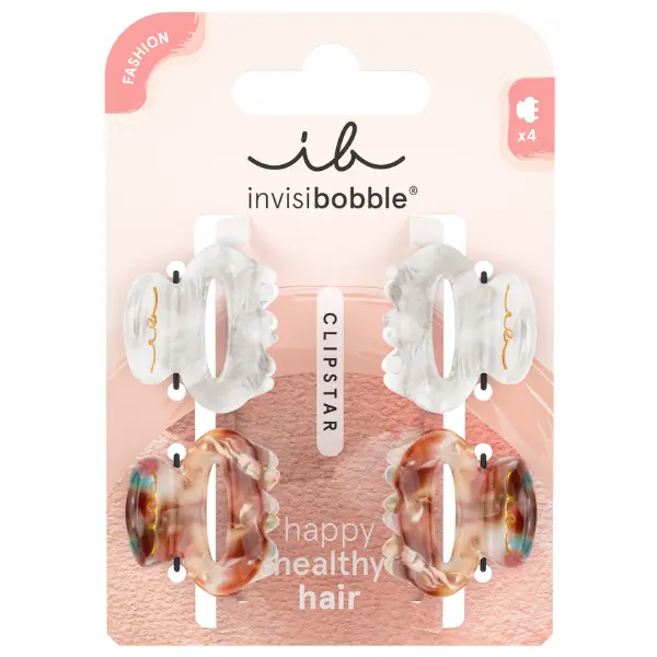 4 Petites Pinces à Cheveux - Invisibobble