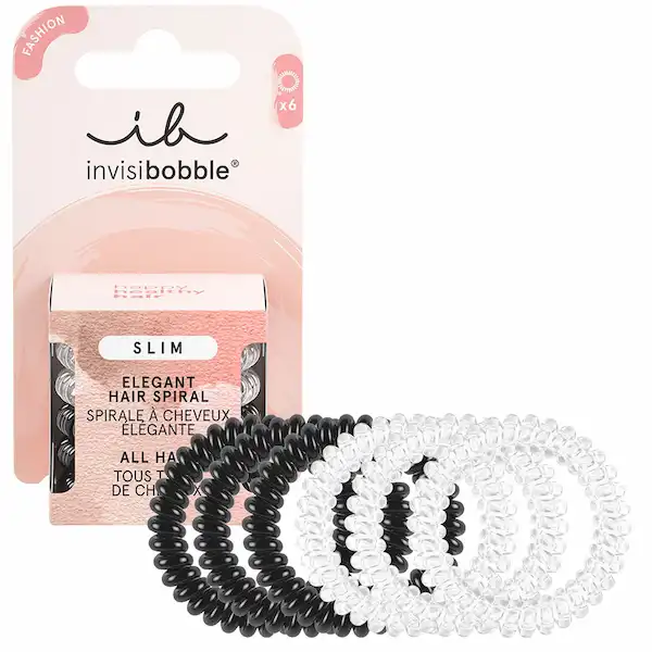 Elastiques à Spirales SLIM Day and Night X6 - Invisibobble
