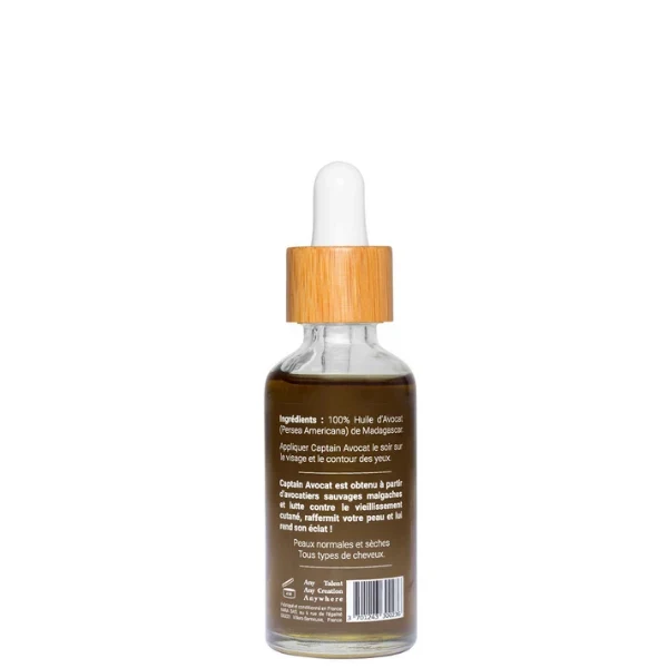 Huile d'Avocat Raffermissante Pure et Vierge - Mira