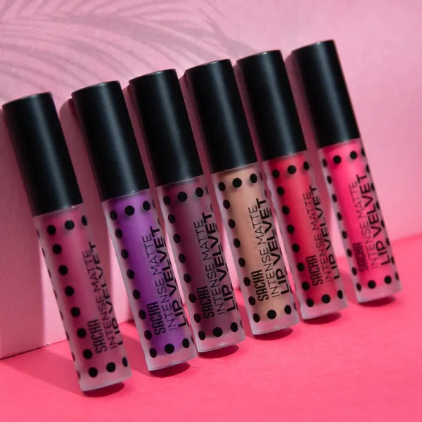 Rouge à Lèvres Liquide Mat Intense Lip Velvet - Sacha Cosmetics