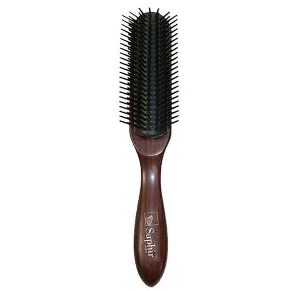 Brosse Démêlante Cheveux Bouclés Crépus 7 rangs ERABLE