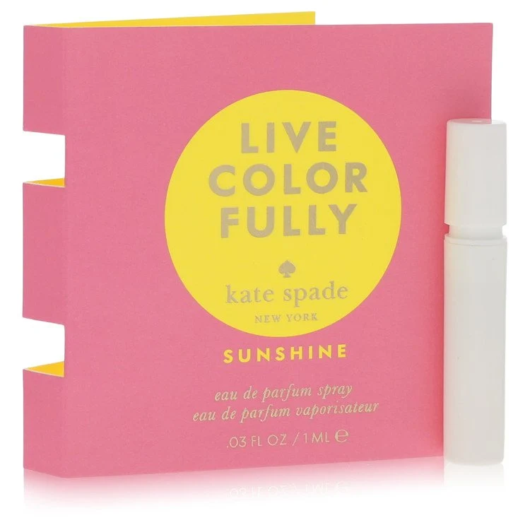 Live Colorfully Sunshine Vial (sample) by Kate Spade