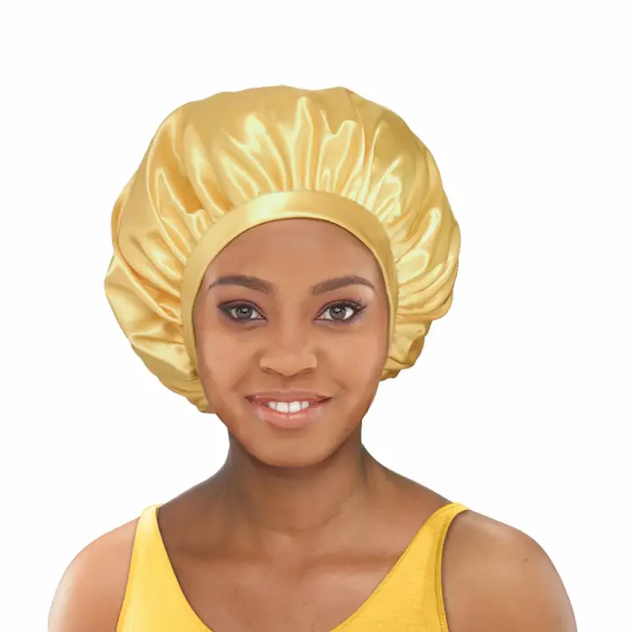 Bonnet Nuit Extra Large - Stay On Satin
