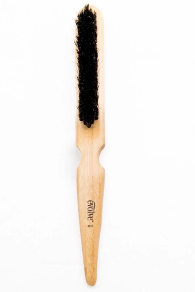 Brosse pour Plaquer les Cheveux en Poils de Sanglier et Bambou - Evolve