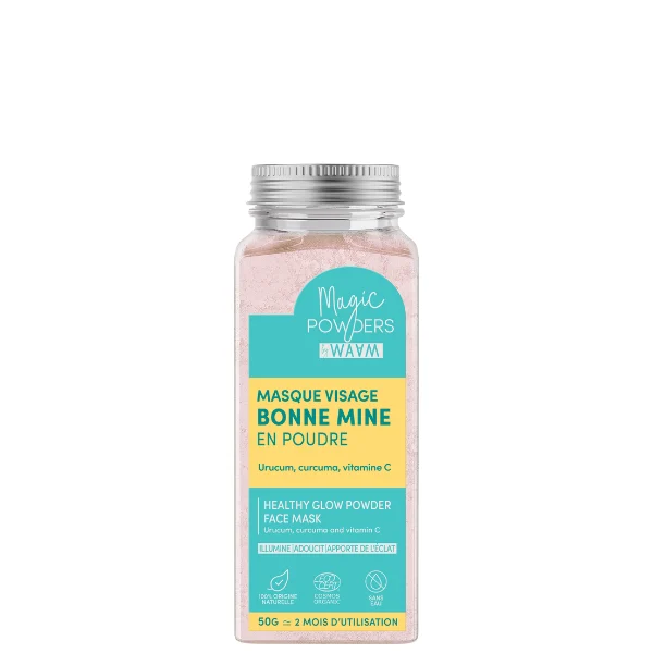 Masque Visage Bonne Mine en Poudre BIO - WAAM