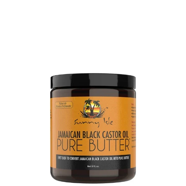 Pur Beurre de Ricin Noir Jamaican Black Castor Oil 8oz - Sunny Isle