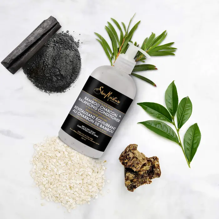 Après-Shampooing - African Black Soap Charcoal Balancing Conditioner - Shea Moisture