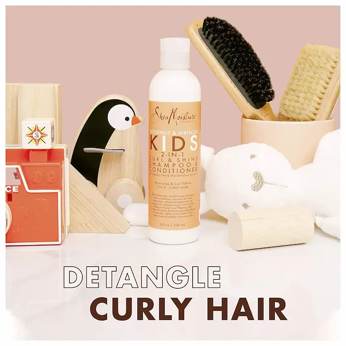 Shampoing - Après-shampoing Curl & Shine 2-en-1 Enfants - Shea Moisture Kids