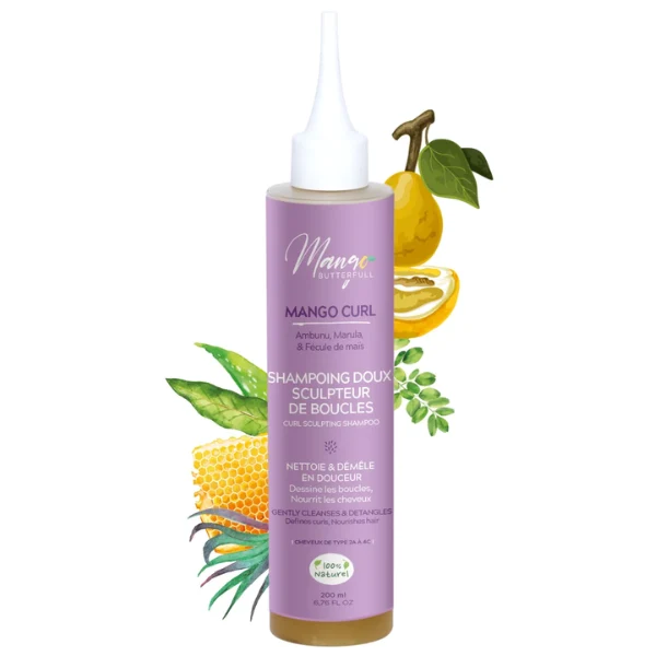 Shampoing doux CURL Sculpteur de boucles - Mango Butterfull