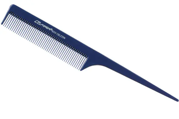 Peigne à Queue Dents Larges Blue profi line - COMAIR