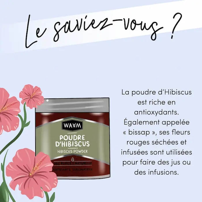 Poudre d'Hibiscus - WAAM