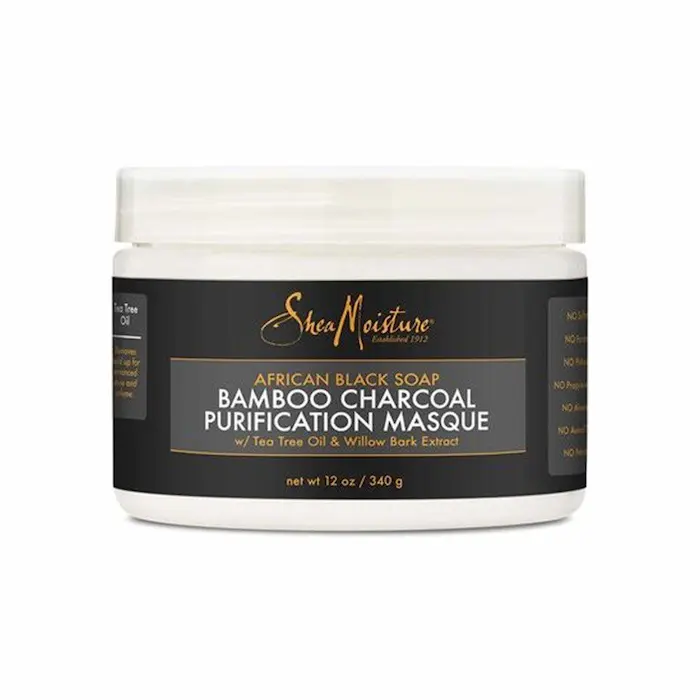 Masque Purifiant Black Soap Bamboo Charcoal - Shea Moisture