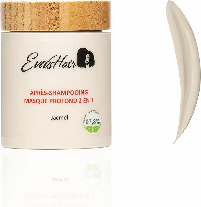 Soin 2-en-1 Masque profond & Après-shampoing Jacmel - Evashair