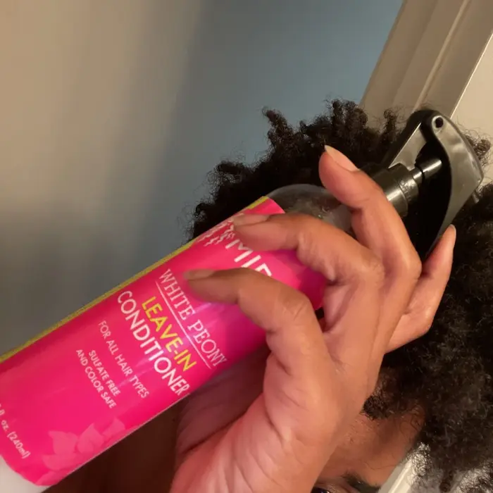 Spray Hydratant White Peony Leave In Conditioner - Mielle Organics