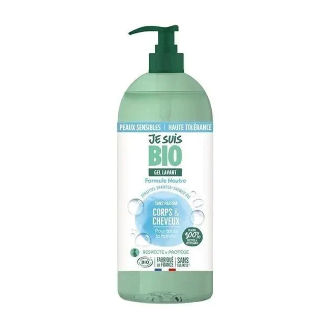 Gel Corps Lavant Neutre sans parfum - Je suis Bio