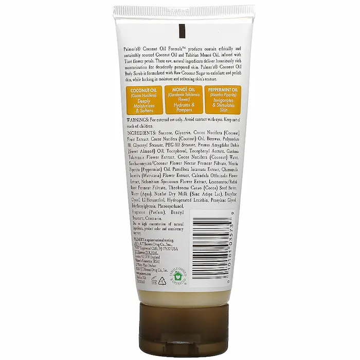 Gommage Corps au Sucre - Palmer's Coconut Oil