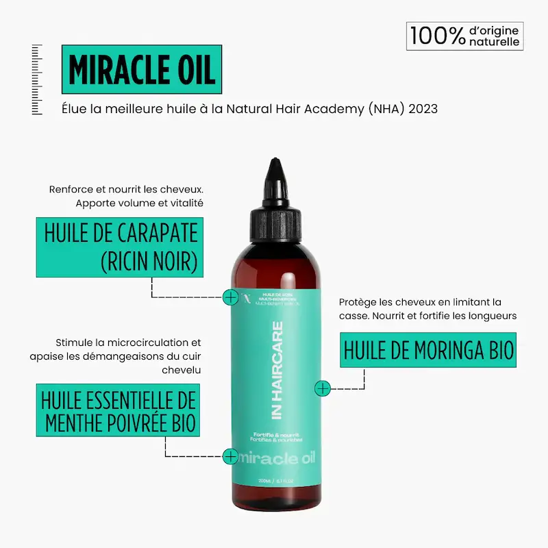 Huile de Soin Fortifiante & Réparatrice - In Haircare