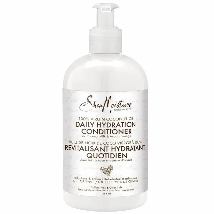 Daily Hydration Conditioner - Après-Shampooing - Shea Moisture 100% Virgin Coconut Oil