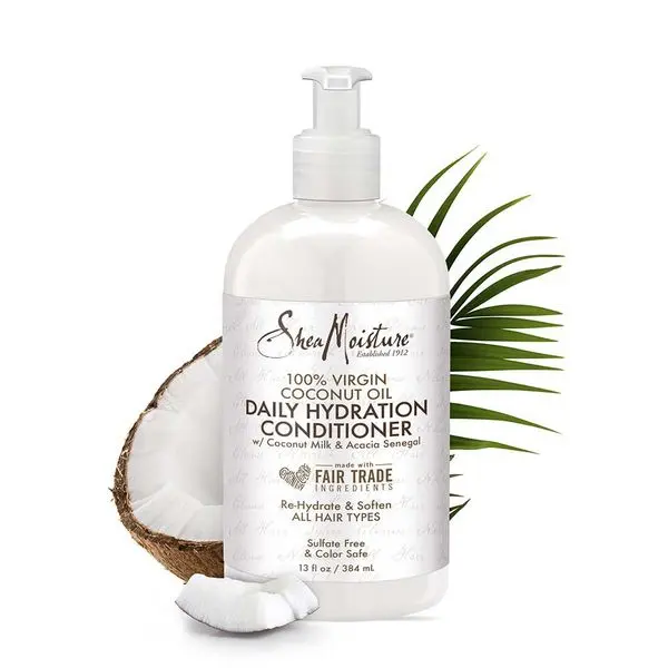 Daily Hydration Conditioner - Après-Shampooing - Shea Moisture 100% Virgin Coconut Oil