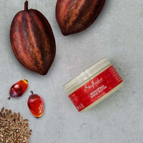 Cire Capillaire Reshapping Shine Butter - Shea Moisture Red Palm Oil et Cocoa