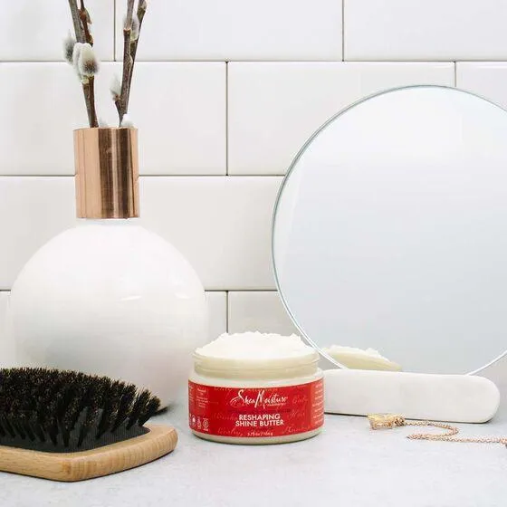 Cire Capillaire Reshapping Shine Butter - Shea Moisture Red Palm Oil et Cocoa