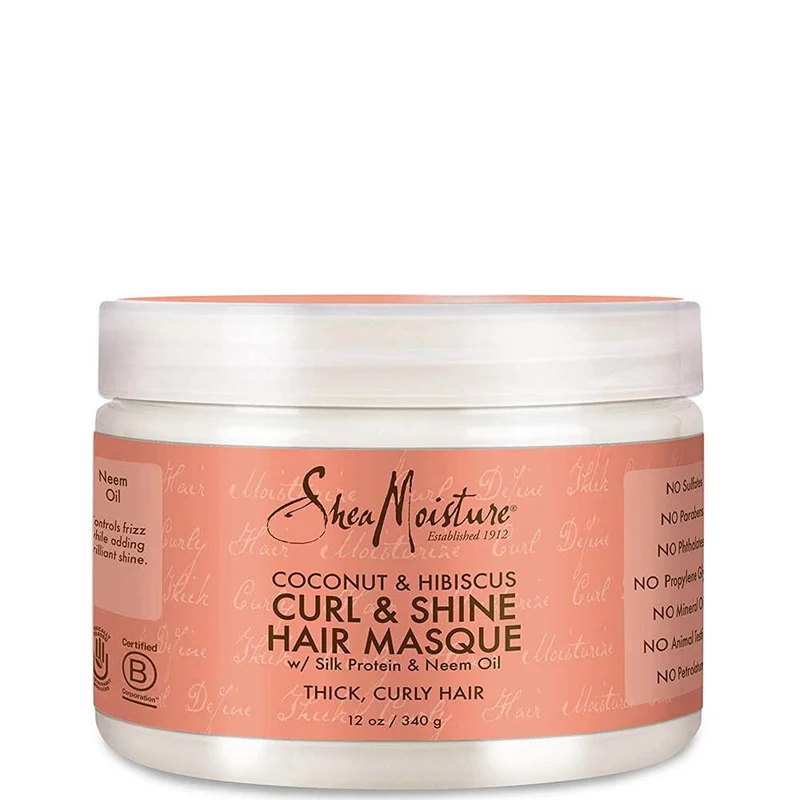 Masque Curl & Shine Définition de boucles Coconut Hibiscus - Shea Moisture