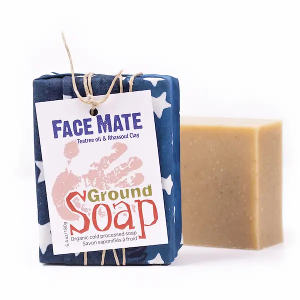 Savon Naturel Purifiant Face Mate 180g - Ground Soap