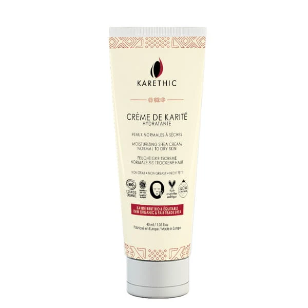 Crème de karité hydratante visage - Karethic