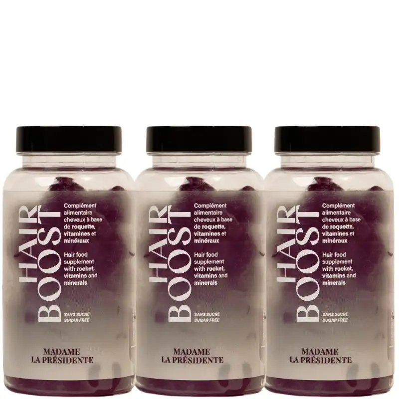 Cure 3 mois HAIRBOOST Gummies - Madame La Présidente