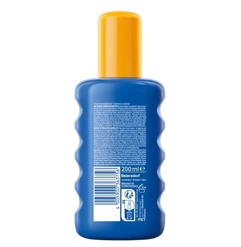 Nivea Sun Kids Protect & Hydrate Spf 50+ – Lait Solaire Enfants Très Haute Protection Uv Résistant À L’Eau