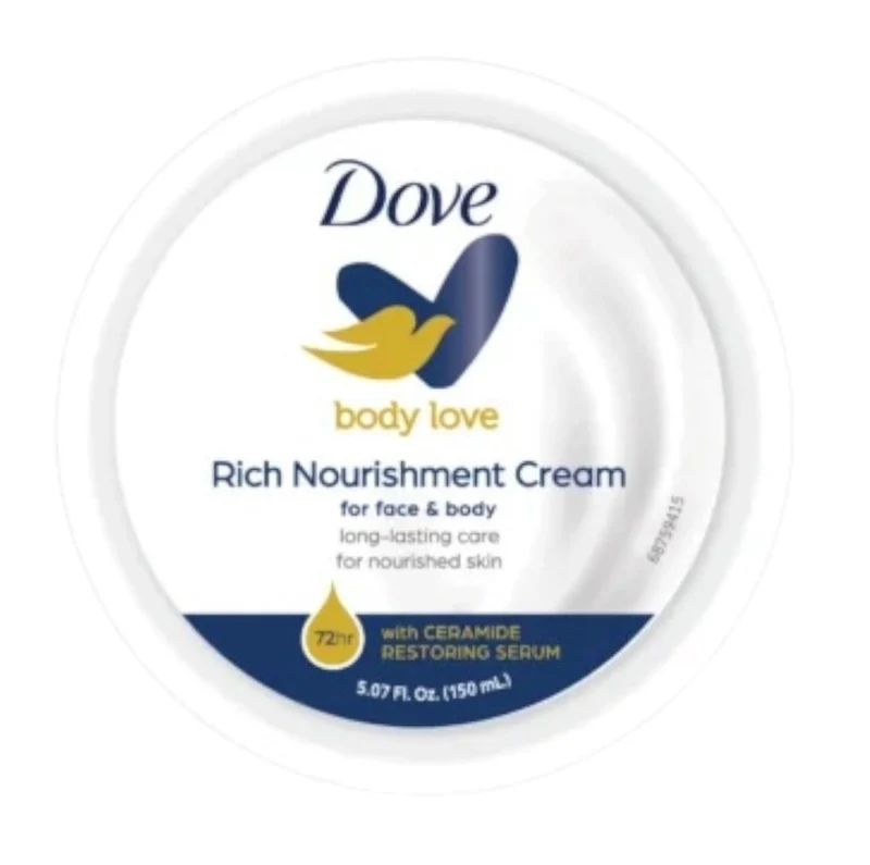 Dove Body Love Rich Nourishment Cream Crème Nourrissante Visage & Corps