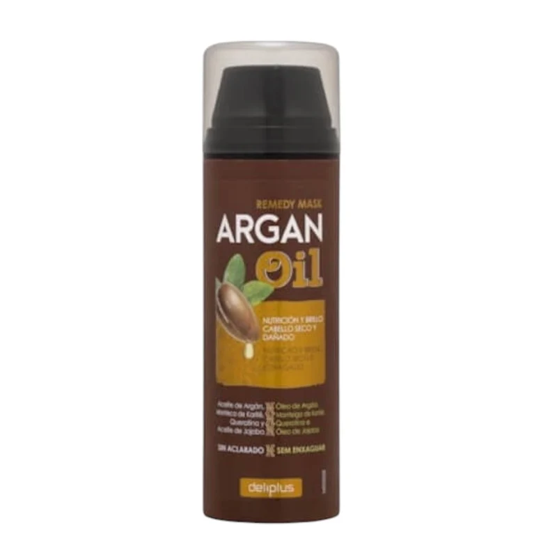 Deliplus Huile Capillaire À L’Argan Soin Nourrissant Sans Rinçage