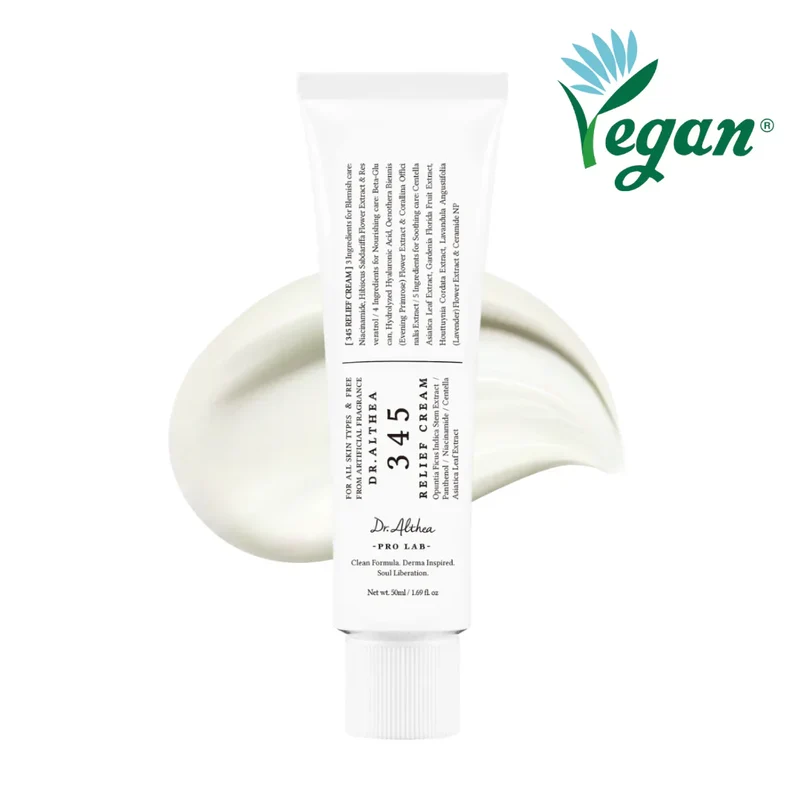 Crème hydratante réparatrice 345 relief