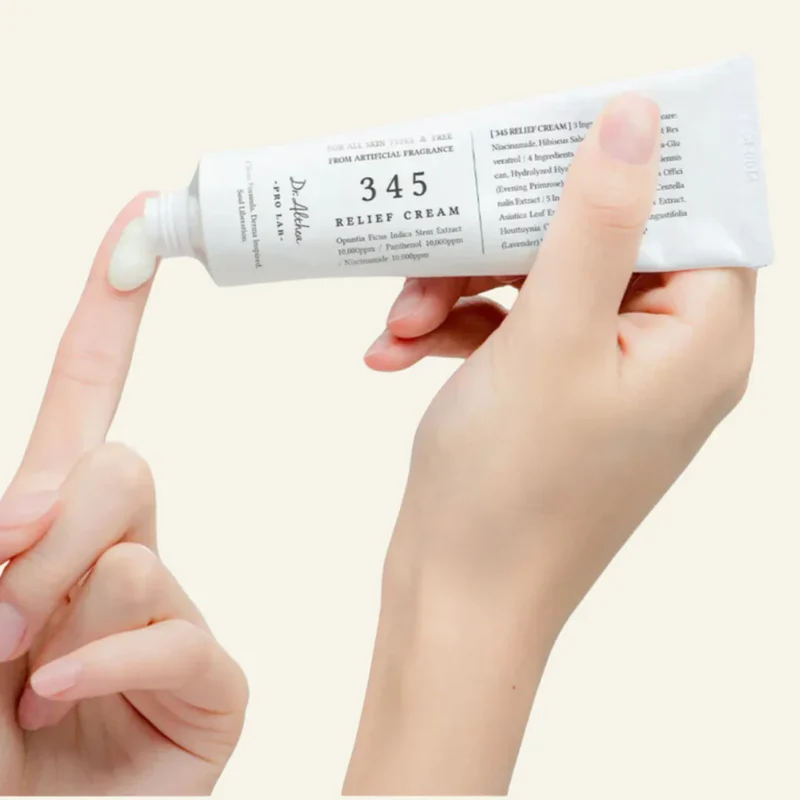 Crème hydratante réparatrice 345 relief