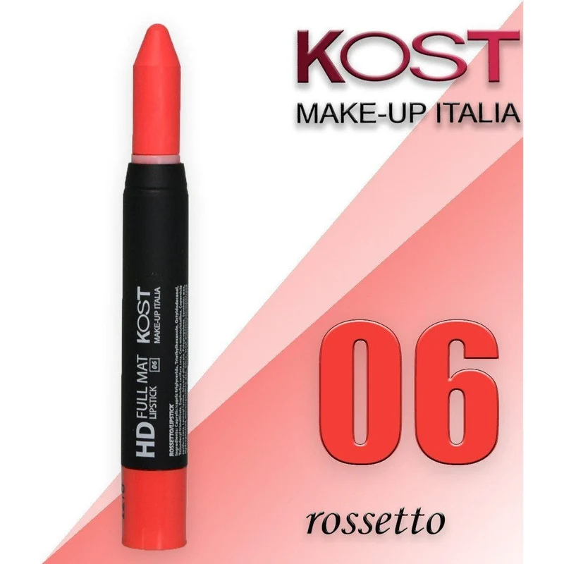 Kost Make Up Rossetto opaco Full Hd 06 — Rossetto