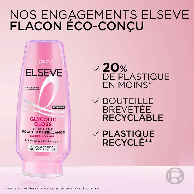 Elseve Démêlant Embellisseur Cheveux Ternes Nutri-Gloss