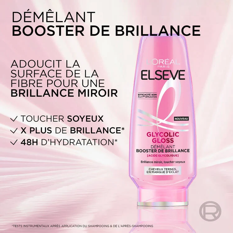 Elseve Démêlant Embellisseur Cheveux Ternes Nutri-Gloss