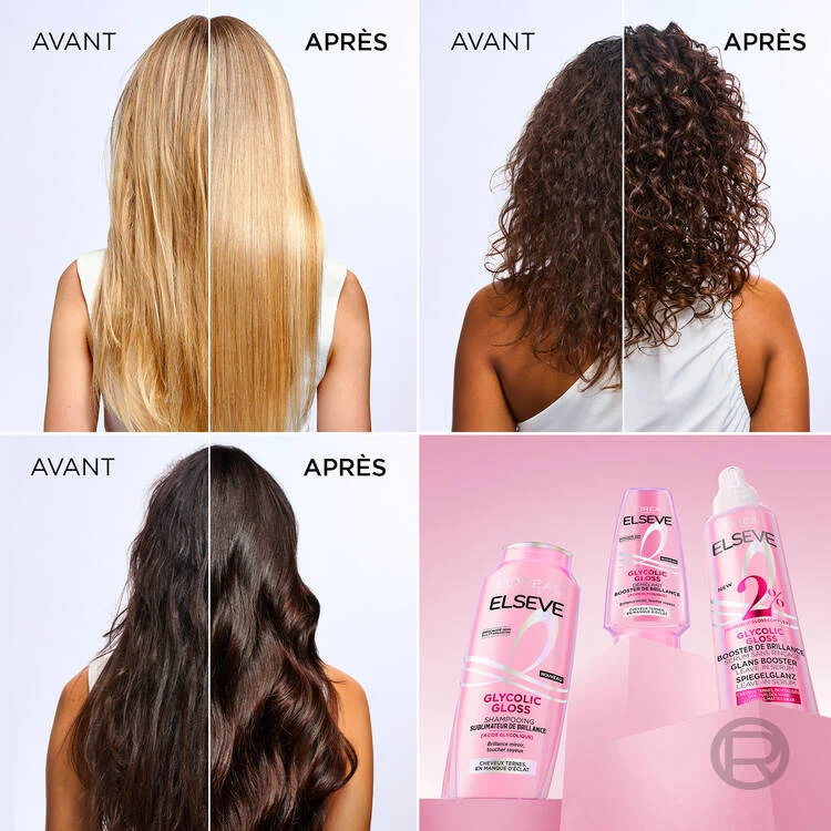 Elseve Démêlant Embellisseur Cheveux Ternes Nutri-Gloss