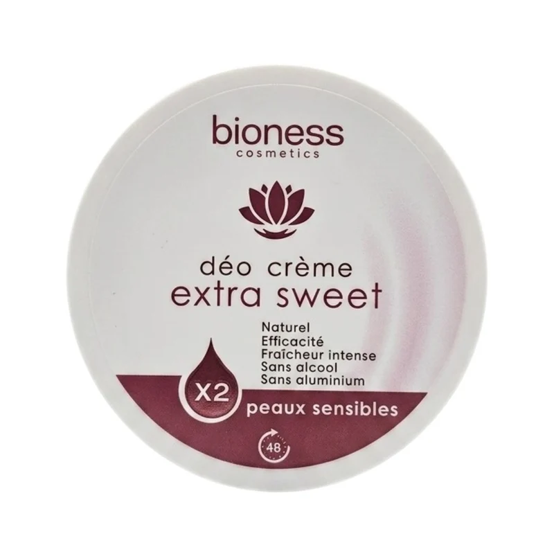 Bioness Déodorant Crème Extra Extra Sweet