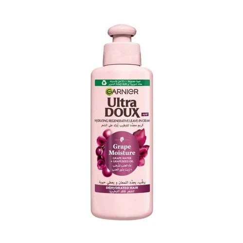 Garnier Ultra Doux Grape Moisture – Crème Sans Rinçage Hydratante Régénérante