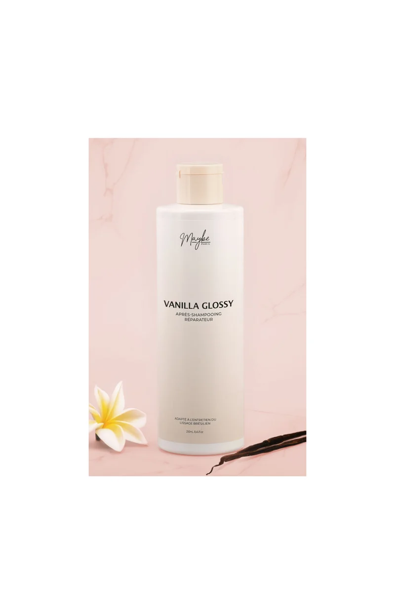 Après-shampoing réparateur - Vanilla Glossy - Cheveux abîmés - 250 ml