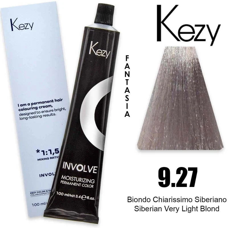 Kezy Involve Colore Biondo Chiarissimo Siberiano 9.27 100 ml — Tinta capelli