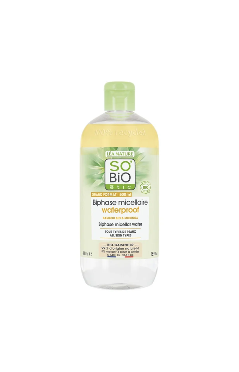 Démaquillant biphasé waterproof bio - Pur Bamboo