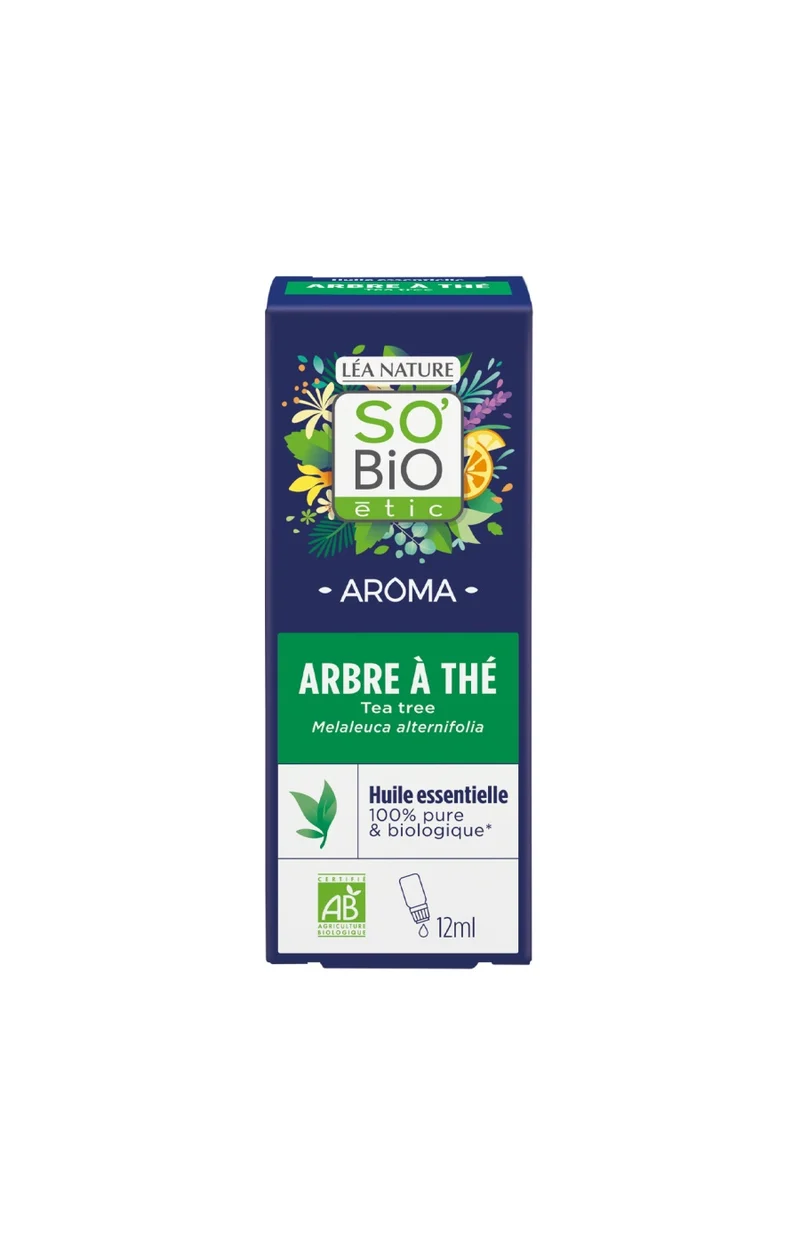 Huile essentielle d'arbre à thé bio - 12 ml