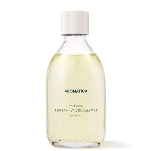 Huile Bio Revitalisante Corps - Menthe poivrée et Eucalyptus (100ml)