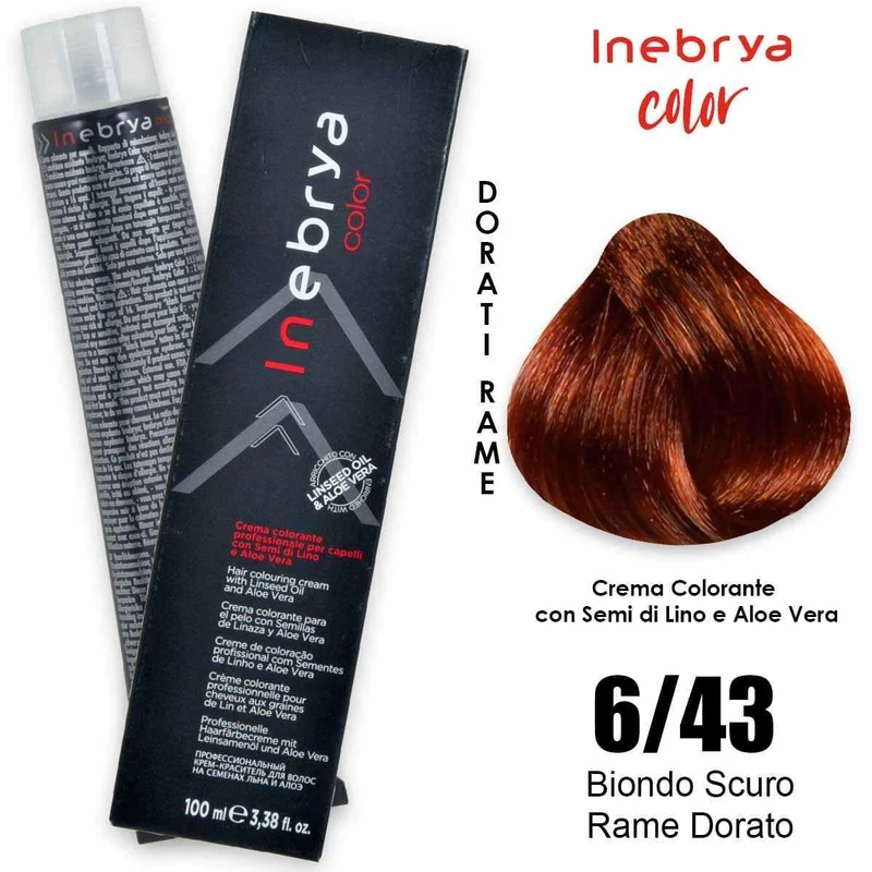 Inebrya Color 6/43 100 ml — Colorazione capelli