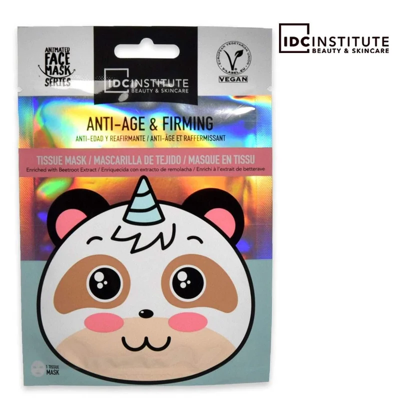 Idc Institute Maschera viso anti-età Panda 23 g — Maschera viso