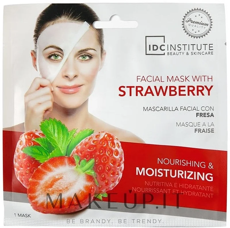 Idc Institute Maschera viso alla fragola 22 g — Maschera viso